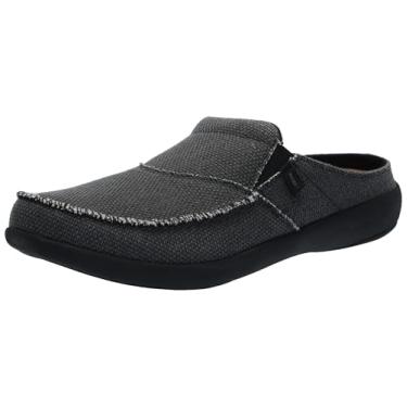 Imagem de REVITALIGN Tênis masculino Siesta Canvas Mule, Preto, 11.5 Wide