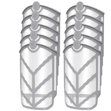 Imagem de Pacote com 10 refis de armadilha de insetos voadores zeevo para armadilhas M364, M364A e Max Plug-in - Cartuchos de substituição pegajosos
