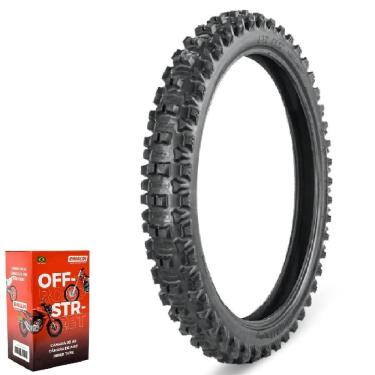 Imagem de Kit Pneu Crf 110f 60/100-14 Mx007 Medium Soft Borilli + Câmara