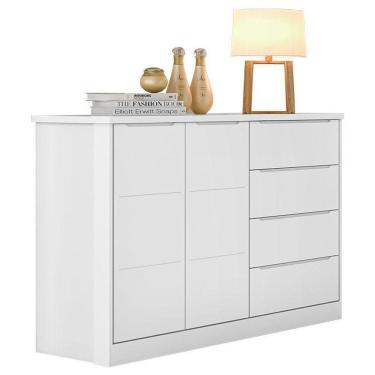 Imagem de Cômoda Infantil Blenda Branco Acetinado - Phoenix Baby