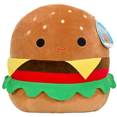 Imagem de Squishmallow 16" Carl The Cheeseburger Plush - Cute and Soft Food Plush Toy - Official Kellytoy - Great Valentine's Day & Easter Gift for Kids