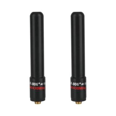 Imagem de Antena Mini De Alta Ganho Dual Band SMA-Feminino Para Baofeng UV-5R MI