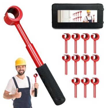 Imagem de Door Hinge Adjustment Tool Kit Door Gap Adjustment Tool for Precise Hinge Gap Adjustment Upgraded Hinge Gap Adjusting Wrench for Installation and Repair of Residential and Commercial-3