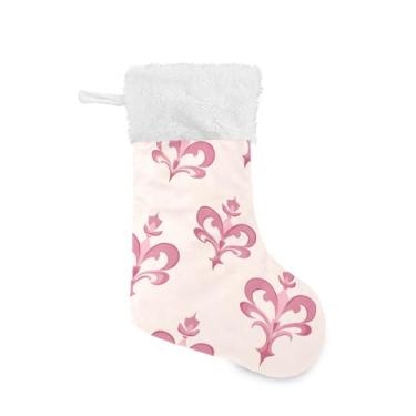 Imagem de GakkiGii Meias de Natal grandes com estampas fofas, decoração de Natal para parede de lareira e árvore, 45 x 31 cm