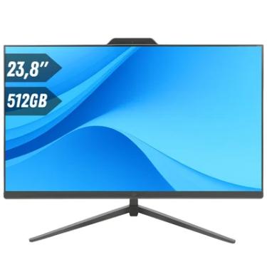 Imagem de Computador All In One Grasep 23.8", Intel i5-7200u 3.1Ghz, 8GB RAM, SSD 512GB, Bateria UPS, Windows 11 Pro
