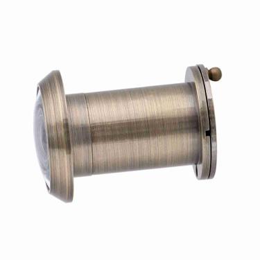 Imagem de YWBL-WH Visor de Porta Olho Mágico de Lente de Vidro óptico de ângulo Amplo de 220 Graus Com Tampa de Privacidade, Visualizador de Porta Resistente de Latão Sólido para Segurança Doméstica (Bronze)