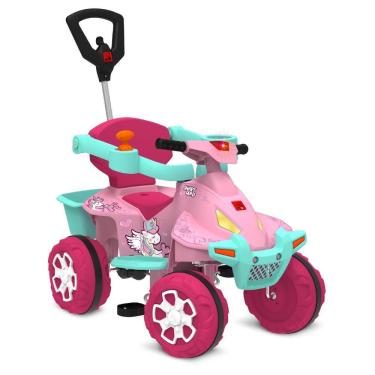 Imagem de Quadriciclo Smart Quad Passeio e Pedal Rosa Bandeirante