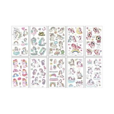 Imagem de Decorações De Festa De Aniversário De Unicórnio Para Meninas, Pratos, 