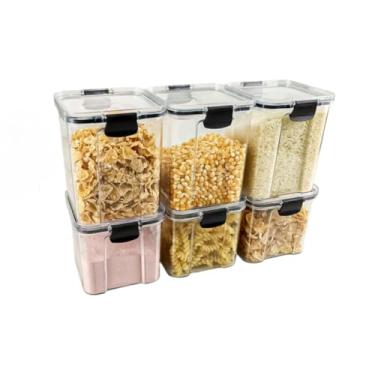 Imagem de Frasco Selado – Organizador Para Armazenamento De Alimentos(KIT 26-6 Potes)