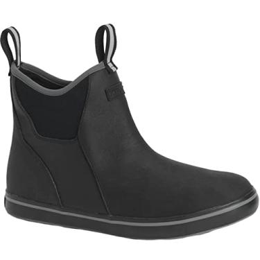 Imagem de Xtratuf Bota masculina cano baixo de couro 15 cm preta 10