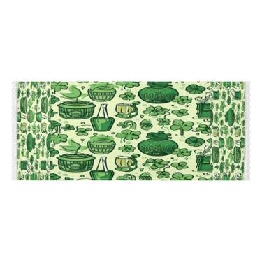 Imagem de Wassud Capas de lavadora e secadora de óculos de trevo e óculos, protetor de lavadora com sacos de armazenamento, capa de geladeira à prova de poeira com bolsos para lavanderia doméstica, cozinha, 120