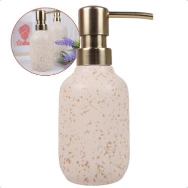 Imagem de Porta Sabonete Liquido Cerâmica Lavabo Granilite 200ml