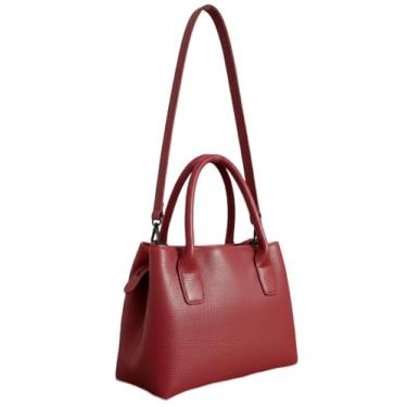 Imagem de Bolsa Transversal - Legítimo Couro Bovino (vermelha)