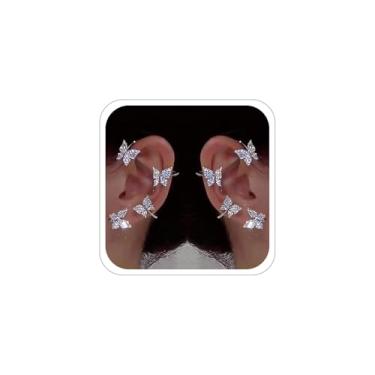 Imagem de Brincos de orelha de elfo para mulheres, orelhas de fada, gótico, punk, acessório de Halloween, joias góticas, punk, Medium, Zinco, Sem pedra preciosa