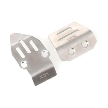 Imagem de LCX Racing RC Car Stainless Steel Front Rear Chassis Guard Protector for 1/16 1/18 LOSI Mini-B Buggy Mini-T 2.0, Upgrades Parts Accessories