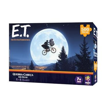 Imagem de Quebra-cabeça 500 peças,do filme E.T- O Extraterrestre- Mimo brinquedos