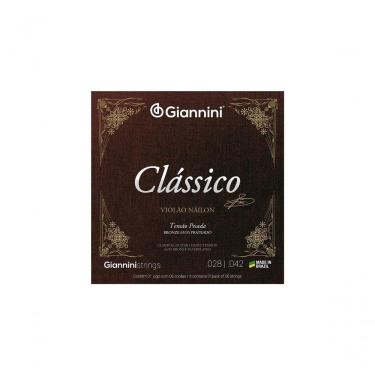 Imagem de Encordoamento Violão Nylon 65-35 Tensão Pesada Bronze Genwpa