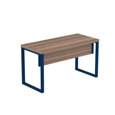 Imagem de Mesa Escritório 1700x700x750 M170-70pe40tub Walnut-azul Delrei