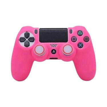 Imagem de Capa De Controle PS4 Que Brilha No Escuro, Capa De Silicone Macia Para