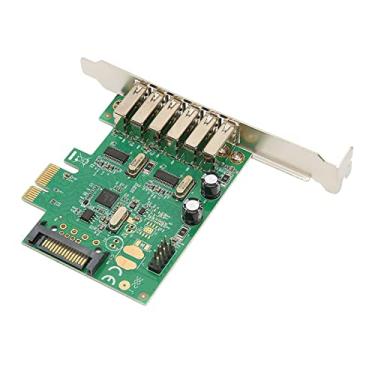 Imagem de Cryfokt Placa de Expansão USB PCI Express 6 Portas de Alta Velocidade 480Mbps Hub Interno para Compatível Com para Acessórios de Computador