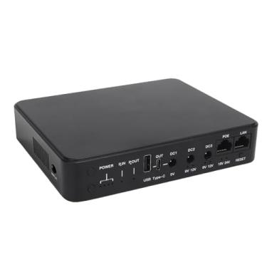 Imagem de YWBL-WH Backup de Bateria Mini UPS, Fonte de Alimentação Ininterrupta de 10400mAh Com Múltiplas Opções de Saída para Câmera de Roteador POE 15V 24V USB DC 5V 9V 12V