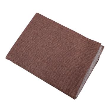 Imagem de Cryfokt Pano Protetor para Alto-falante, Estilo retrô, à Prova de Poeira, 150x50cm, Tecido de Malha para Home Theaters, Alto-falantes Grandes, de Palco (Café)