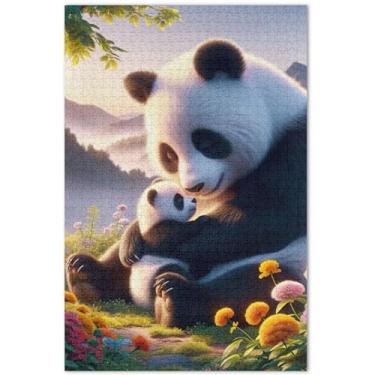 Imagem de Quebra-cabeças para adultos com unicórnios roxos, cenário fantástico, 500 peças, animal, flor, arte, natureza, quebra-cabeças, engraçado, 51 x 35 cm