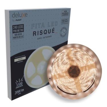 Imagem de Fita Led Risque IP20 20W/M 240 Leds/M C/5M 12V 4000K Avant