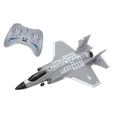 Imagem de TTETTZ Aeromodelo de Espuma RC, Planador RC com Modo de Giro de 360 ​​graus, Motor Brushless de 4 Canais, Modelo Hobby, Anti-queda.