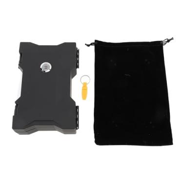 Imagem de TOPINCN Umidor de Charutos para Viagem, Caixa Portátil de Armazenamento de Charutos Com Disco Umidificador, Comporta 10, Armazenamento de Camada Dupla para Entusiastas de