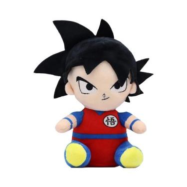 Imagem de Brinquedos De Pelúcia Saiyan Goku Vegeta Buu Dragon Ball Figura De Ani