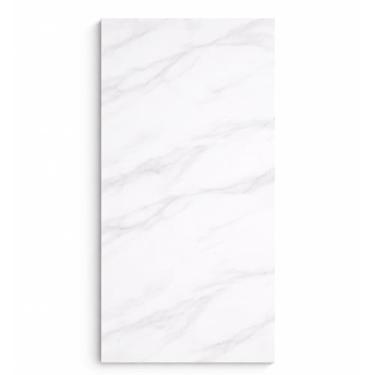 Imagem de Placas Adesivas Mármore 3D Autocolantes Kit com 20 Unidades Revestimento Decorativo Lavável para Parede, Quarto, Sala e Banheiro 30cm x 60 cm (Mármore Branco Nero, 30cm x 60cm)