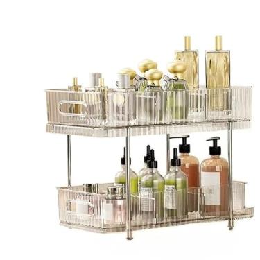 Imagem de Caixa Organizadora Multicamadas Prática para Cosméticos, Cozinha e Banheiro Versátil para Amantes de Maquiagem e Usuários Domésticos Otimiza Espaço
