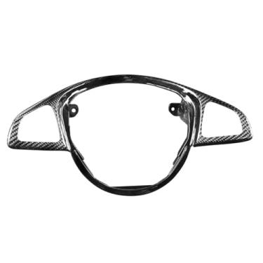 Imagem de Revestimento inferior do volante de fibra de carbono genuíno para Benz W156 GLA 2016-2019 (parte superior do volante)