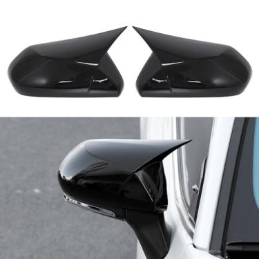 Imagem de YINGTUU Capa de espelho retrovisor lateral de chifre de boi capa de espelho de asa para decorar capas de decoração externa automotiva para Toyota Camry acessórios 2018 2019 2020 2021 2022 2023 2024