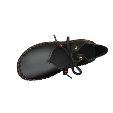 Imagem de Tênis feminino fashion casual primavera respirável combinando cores rasas sapatos de trabalho preguiçoso, Preto, 39