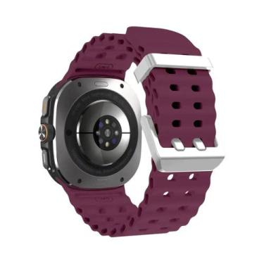 Imagem de Pulseira De Silicone Esportiva Samsung Galaxy Watch Ultra 2025/7, Aces