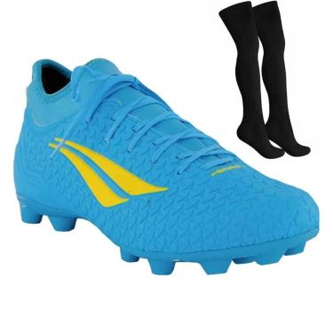 Imagem de Kit Chuteira Campo Penalty S11 Locker Kids + Meião-Masculino