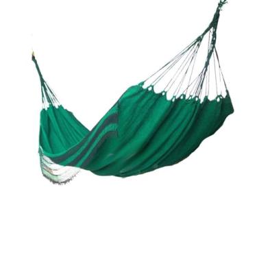 Imagem de Kit 2 Rede De Descanso Casal Resistente Grande Algodão Artesanal 2,60 m x 1,52 m (2 VERDE)