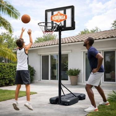 Imagem de TABELA DE BASQUETE M021A - 3,05m Aro 45Cm - Koriga