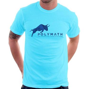 Imagem de Camiseta Polymath The Securities Token Platform - Foca na Moda, Azul c