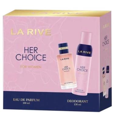 Imagem de Kit La Rive Perfume Her Choice EDP 100ml e Desod 150ml Feminino