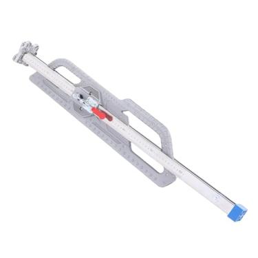 Imagem de Fafeicy Cortador de Placa de Gesso, Ferramenta de Corte de Drywall de Liga de Alumínio Com Posicionadores Fixos Duplos e Design Dobrável, para Corte Preciso e Estável