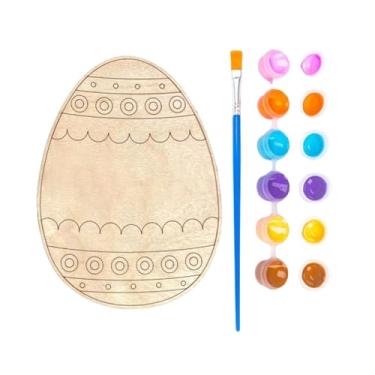 Imagem de Kit de pintura DIY para ovos de Páscoa, conjunto de artesanato em , conjunto de pintura de cesta – para meninos e meninas, pré-escolares, creches, acampamento de verão, educação em casa, escola
