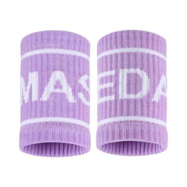 Imagem de Pulseira Esportiva Elástica Colorida Para Basquete, Voleibol, Golfe, T