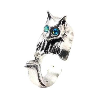 Imagem de Anel Ajustável De Pedra Preciosa Crisântemo De Dark Souls Para Mulhere