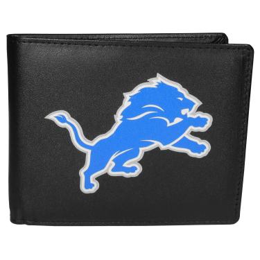 Imagem de Carteira masculina NFL Siskiyou Sports Detroit Lions, tamanho único, preta