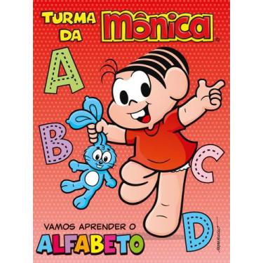 Imagem de Livro - Turma da Mônica - Vamos aprender o alfabeto