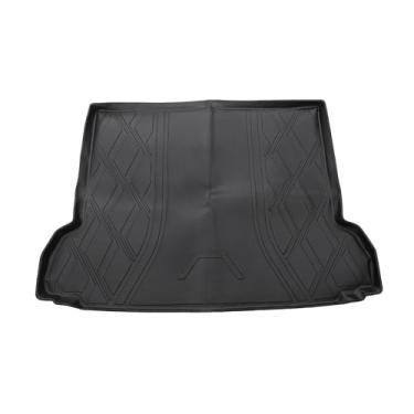 Imagem de ACROPIX Forro de carga de rosto plano, tapete de porta-malas traseiro para bagagem, bagagem, bagagem, padrão diamante para Mercedes-Benz GLB Class 5 Passenger 2020-2022, antiderrapante