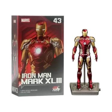 Imagem de Modelo De Ação Do Homem De Ferro 4 Polegadas Com Juntas Móveis Figura 